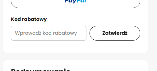 Pole Kod rabatowy w koszyku Lampy.pl