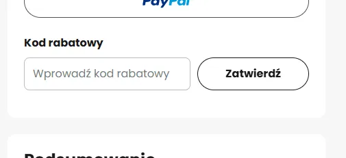 Pole Kod rabatowy w koszyku Lampy.pl