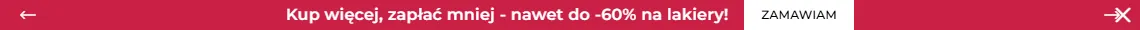 Gorne bannery promocyjne NEONAIL Polska z darmowa dostawa i promocjami